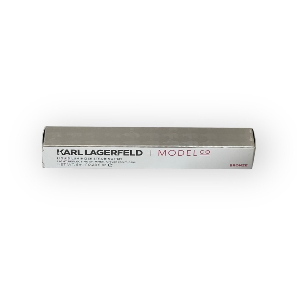 new Karl Lagerfeld x Modelco ᨎ Limited Ed Liquid Luminizer Strobing Pen ᨎ Bronze - Picture 6 of 16